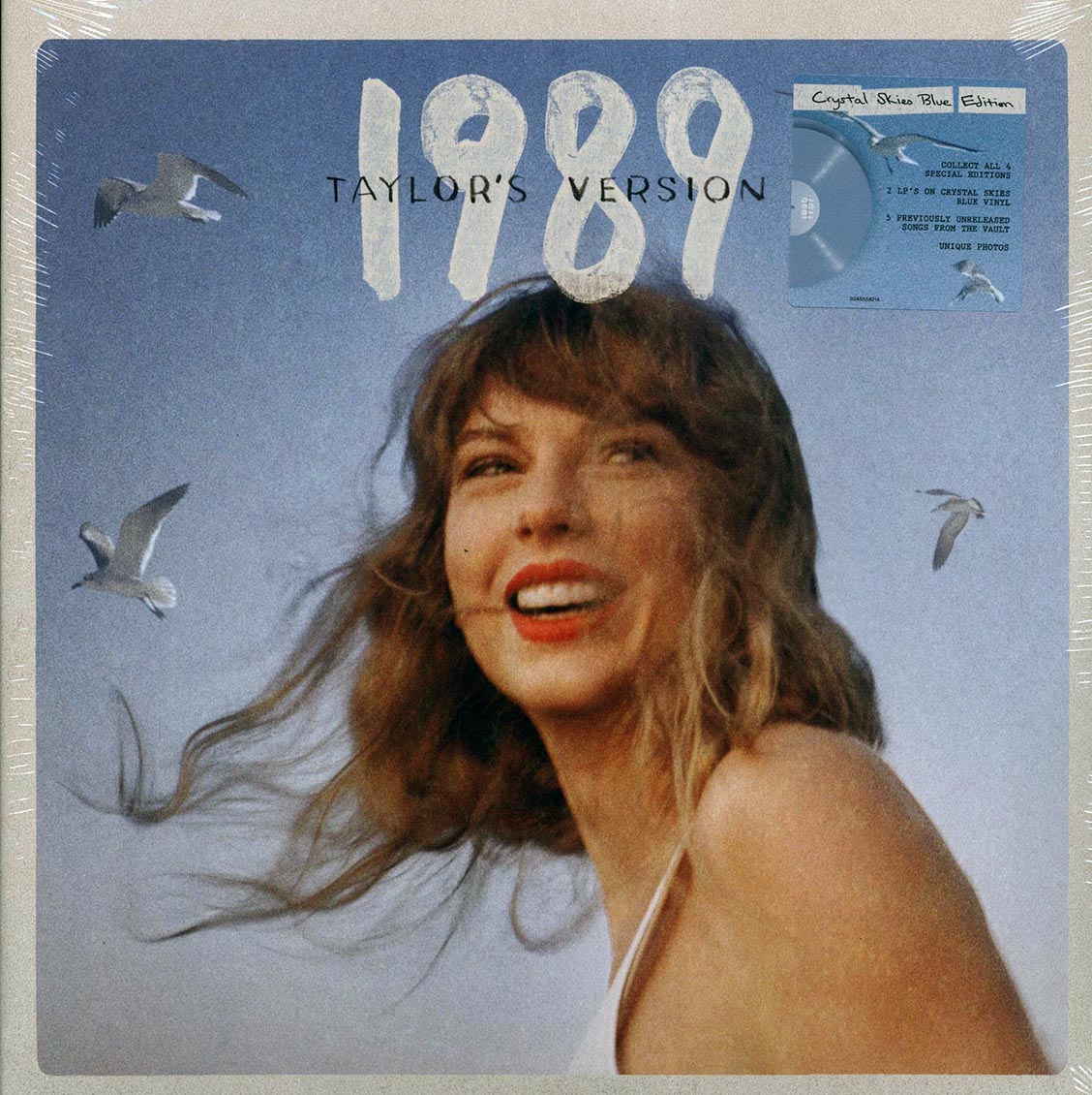 Taylor Swift - 1989 (Taylor's Version) [2023 Crystal Skies Blue] [New Double Vinyl Record LP]