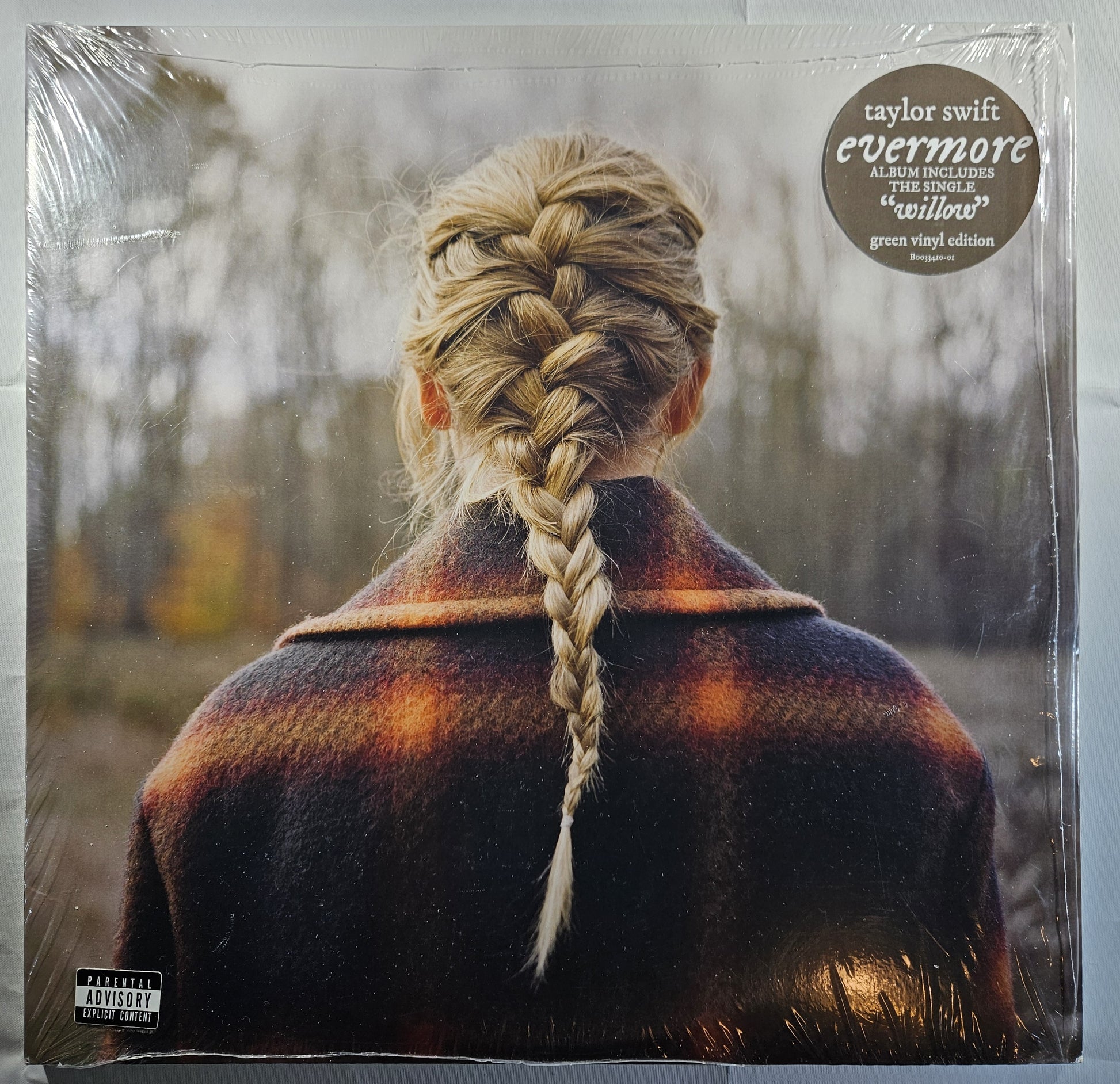 Taylor Swift - Evermore [Reissue Deluxe Edition Translucent Green] [Used Double Vinyl Record LP]
