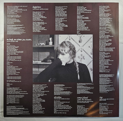 Taylor Swift - Evermore [Reissue Deluxe Edition Translucent Green] [Used Double Vinyl Record LP]