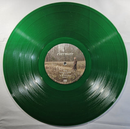 Taylor Swift - Evermore [Reissue Deluxe Edition Translucent Green] [Used Double Vinyl Record LP]