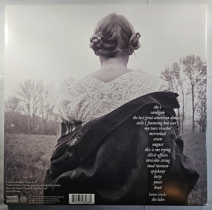 Taylor Swift - Folklore [2023 Reissue Deluxe] [Used Double Vinyl Record LP]