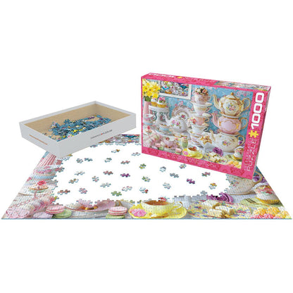 Tea Time 1000 Piece Jigsaw Puzzle Eurographics
