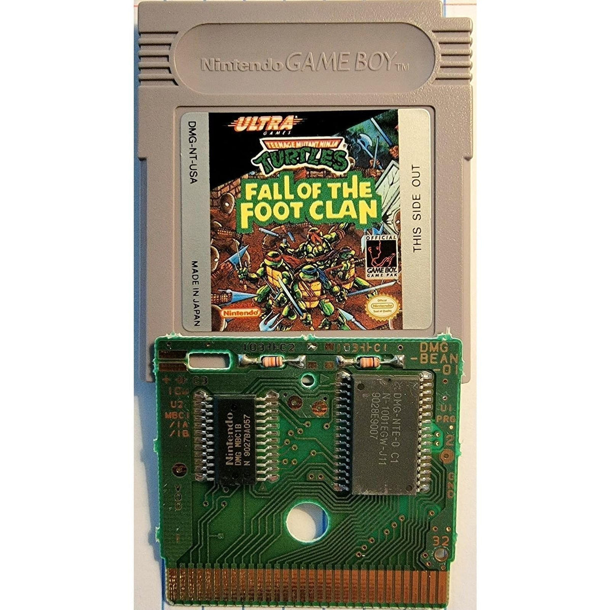 Teenage Mutant Ninja Turtles Fall Of The Foot Clan - GameBoy