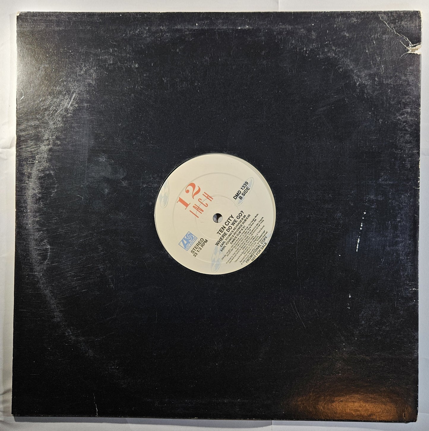 Ten City - Where Do We Go? [1989 Promo] [Used Vinyl Record 12" Single]