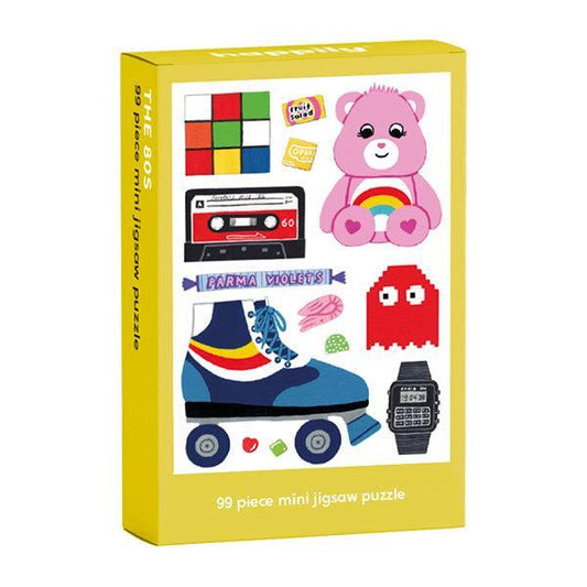 The 80s 99 Piece Mini Jigsaw Puzzle Happily