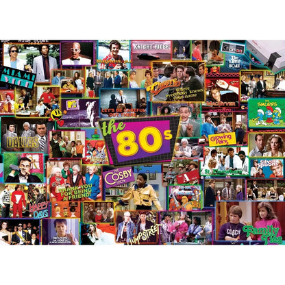 The 80's TV Time 1000 Piece Jigsaw Puzzle MasterPieces