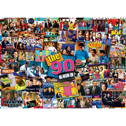 The 90's TV Time 1000 Piece Jigsaw Puzzle MasterPieces
