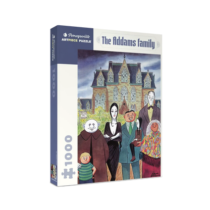 The Addams Family 1000 Piece Jigsaw Puzzle Pomegranate