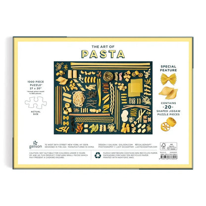 The Art of Pasta 1000 Piece Jigsaw Puzzle Galison