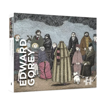 The Awdrey-Gore Legacy by Edward Gorey 500 Piece Jigsaw Puzzle Pomegranate