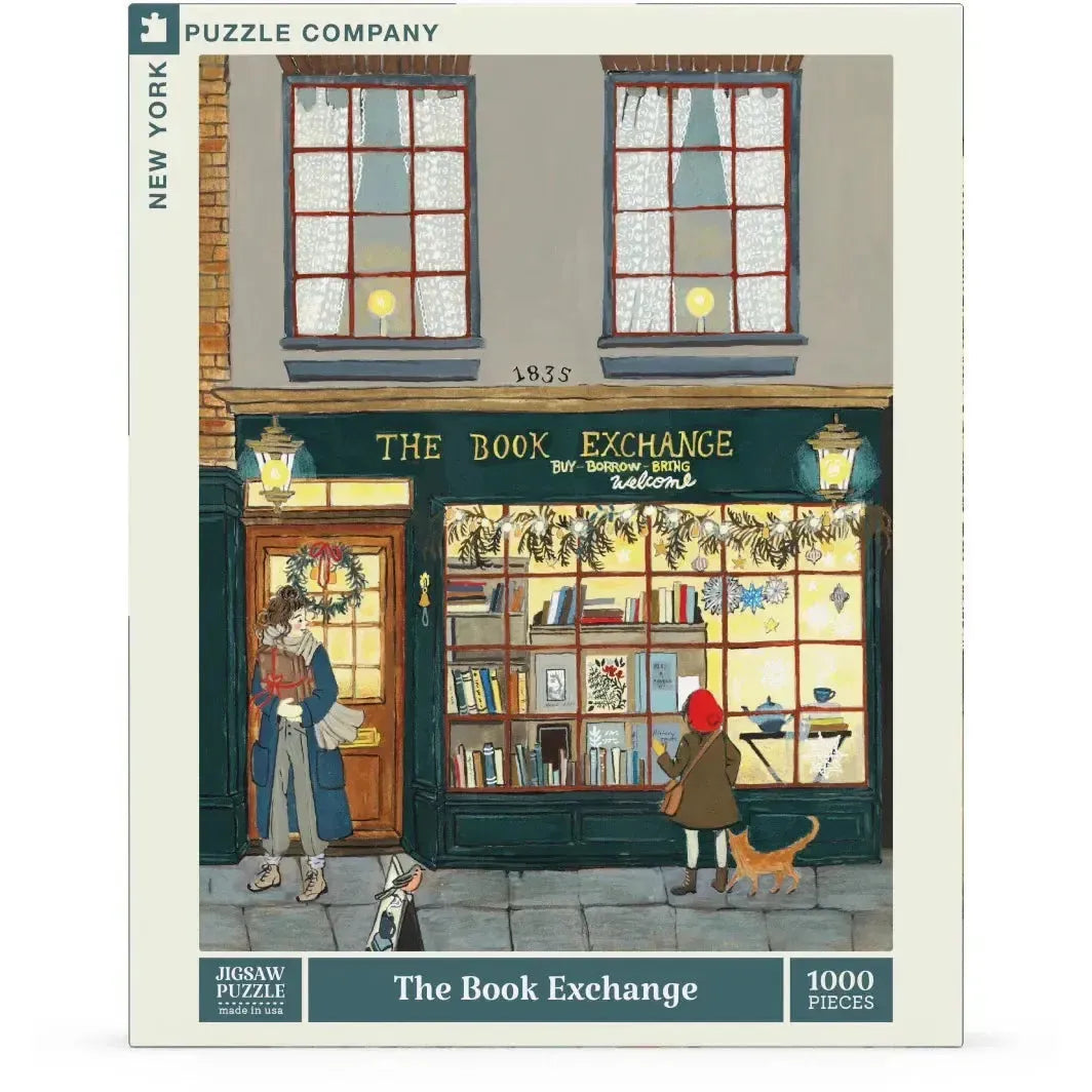 The Book Exchange 1000 Piece Jigsaw Puzzle NYPC