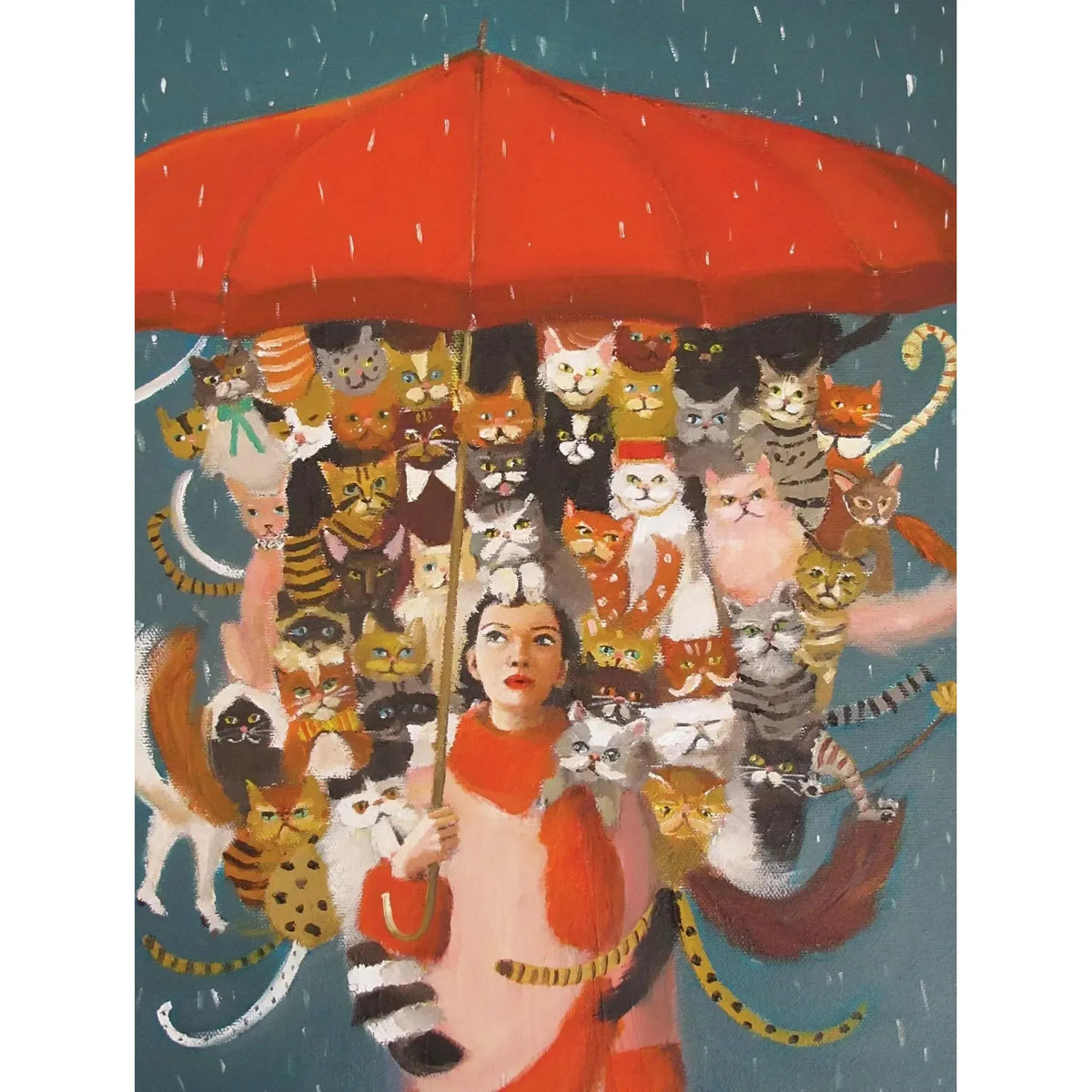 The Cat Countess 1000 Piece Jigsaw Puzzle NYPC