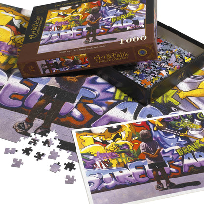 The Connoisseur 1000 Piece Premium Jigsaw Puzzle Art & Fable