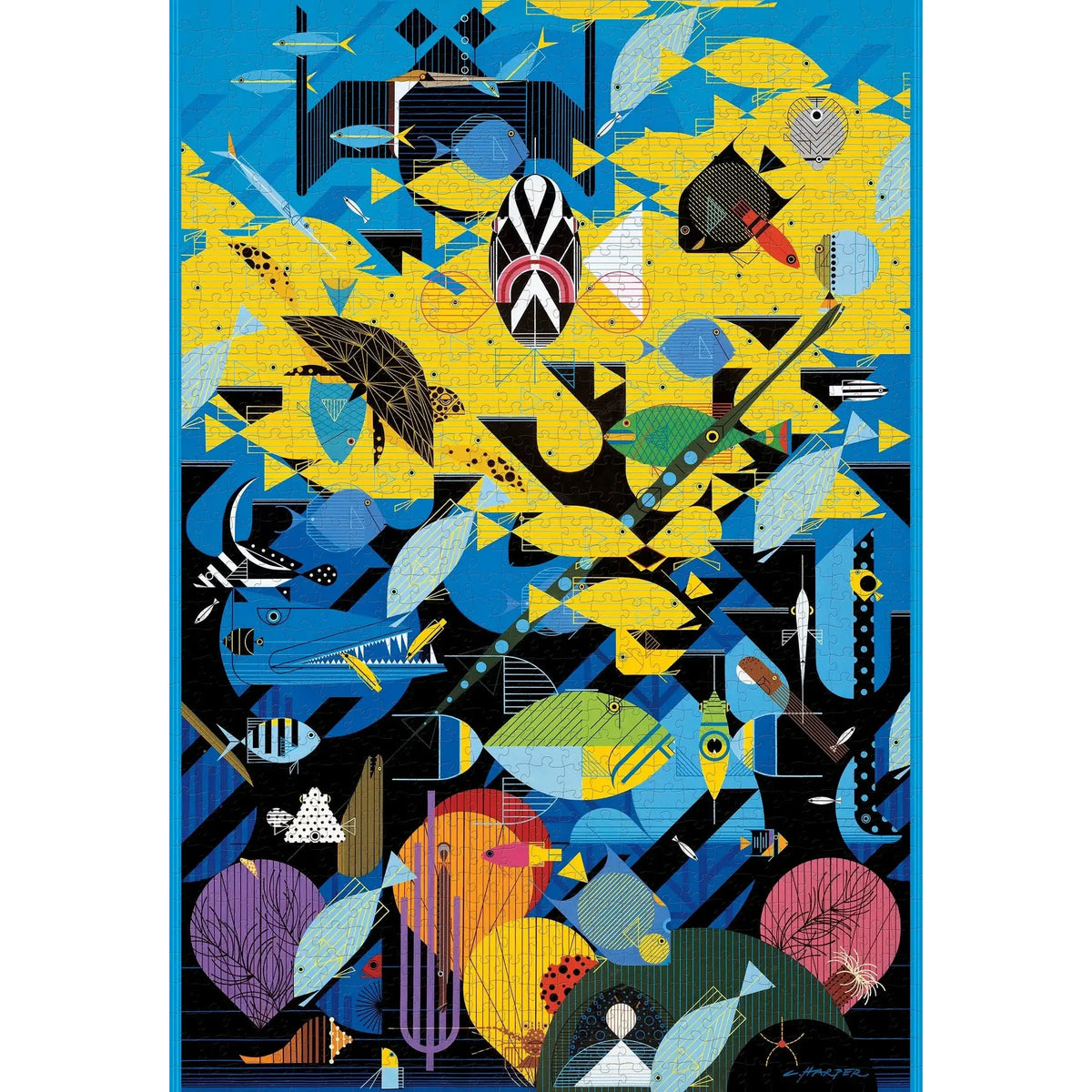The Coral Reef 1000 Piece Jigsaw Puzzle Pomegranate