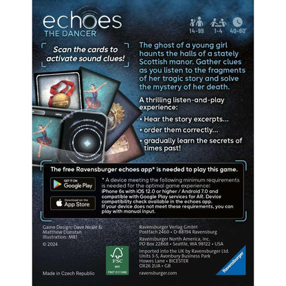 The Dancer - Echoes Audio Mystery Card Game - Ravensburger