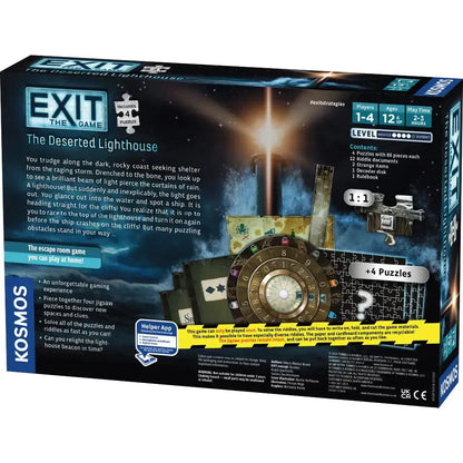 The Deserted Lighthouse with Jigsaw Puzzles - Exit the Escape Room Game - Kosmos