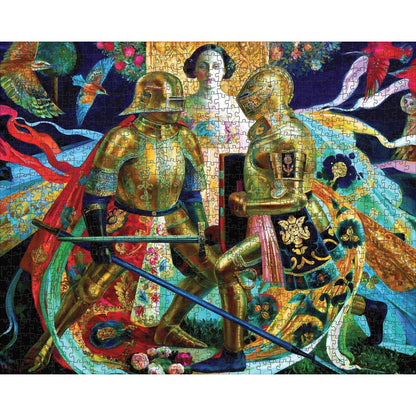 The Duel 1000 Piece Jigsaw Puzzle Pomegranate