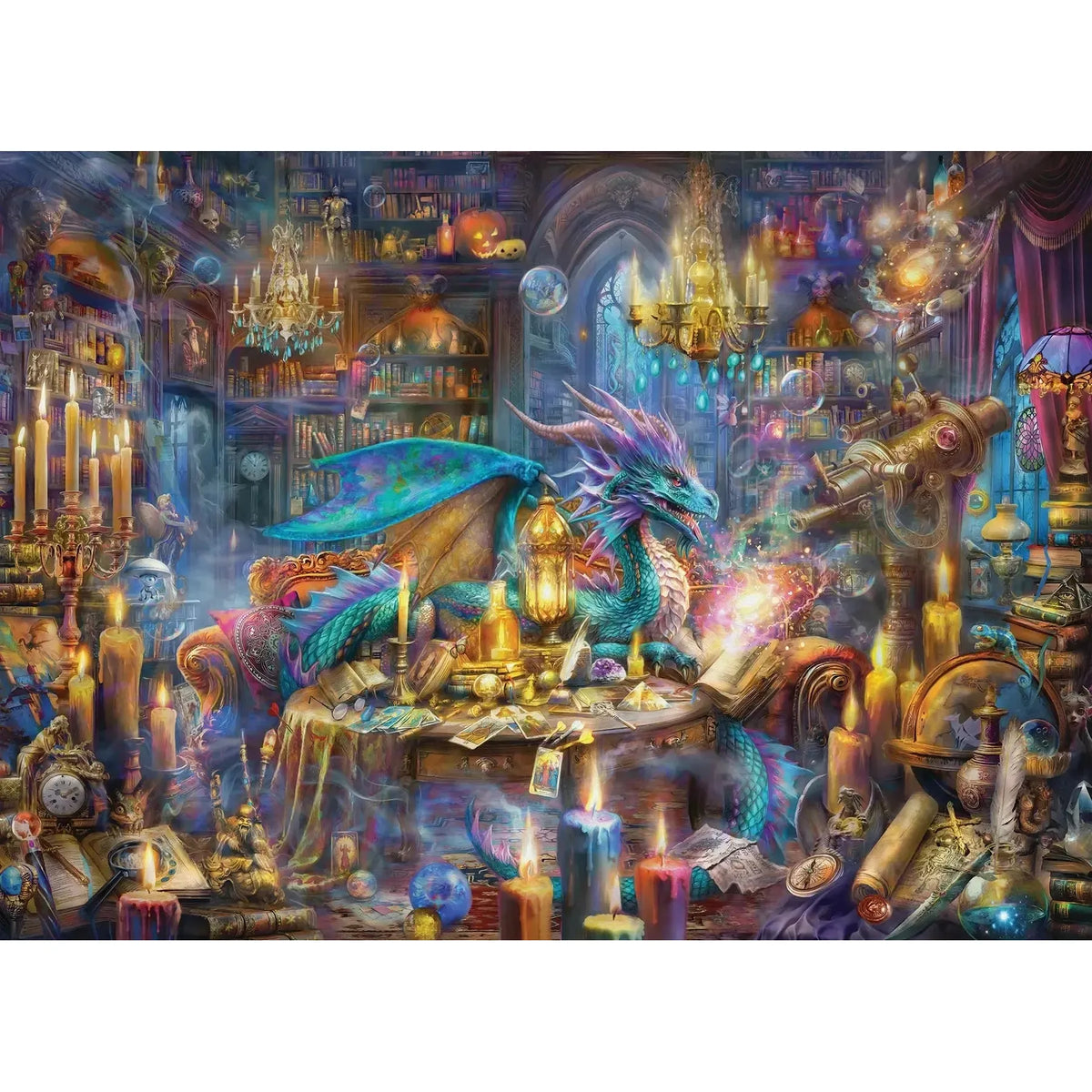 The Library Keeper 350 Piece Family Jigsaw Puzzle Cobble Hill