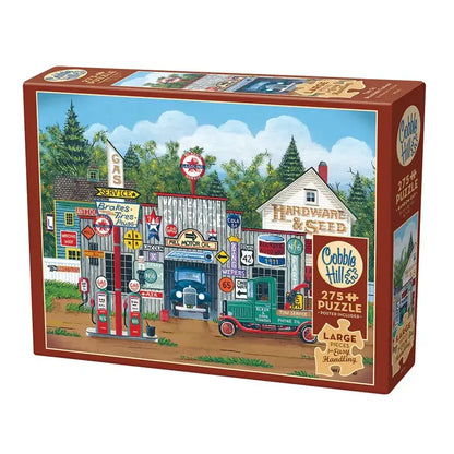 The Ol' Roadside Garage 275 Large Piece Jigsaw Puzzle Cobble Hill