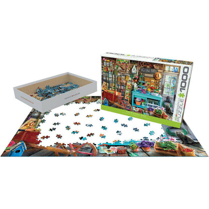 The Potting Shed 1000 Piece Jigsaw Puzzle Eurographics