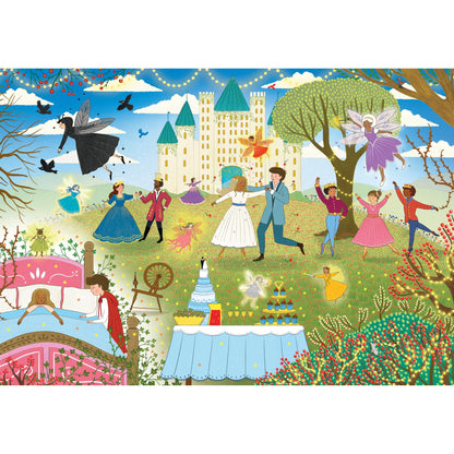 The Sleeping Beauty 48 Piece Musical Jigsaw Puzzle Kaddo
