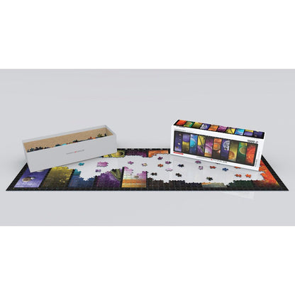 The Solar System 1000 Piece Panoramic Jigsaw Puzzle Eurographics