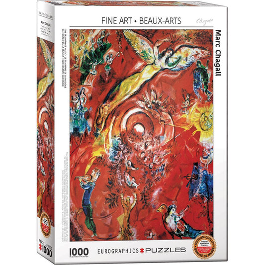 The Triumph of Music by Marc Chagall 1000 Piece Jigsaw Puzzle Eurographics