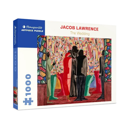 The Wedding by Jacob Lawrence 1000 Piece Jigsaw Puzzle Pomegranate