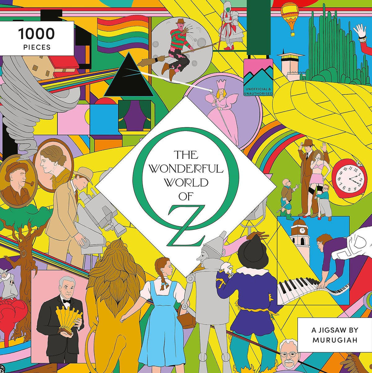 The Wonderful World of Oz Puzzle 1000 Piece Jigsaw Puzzle Laurence King