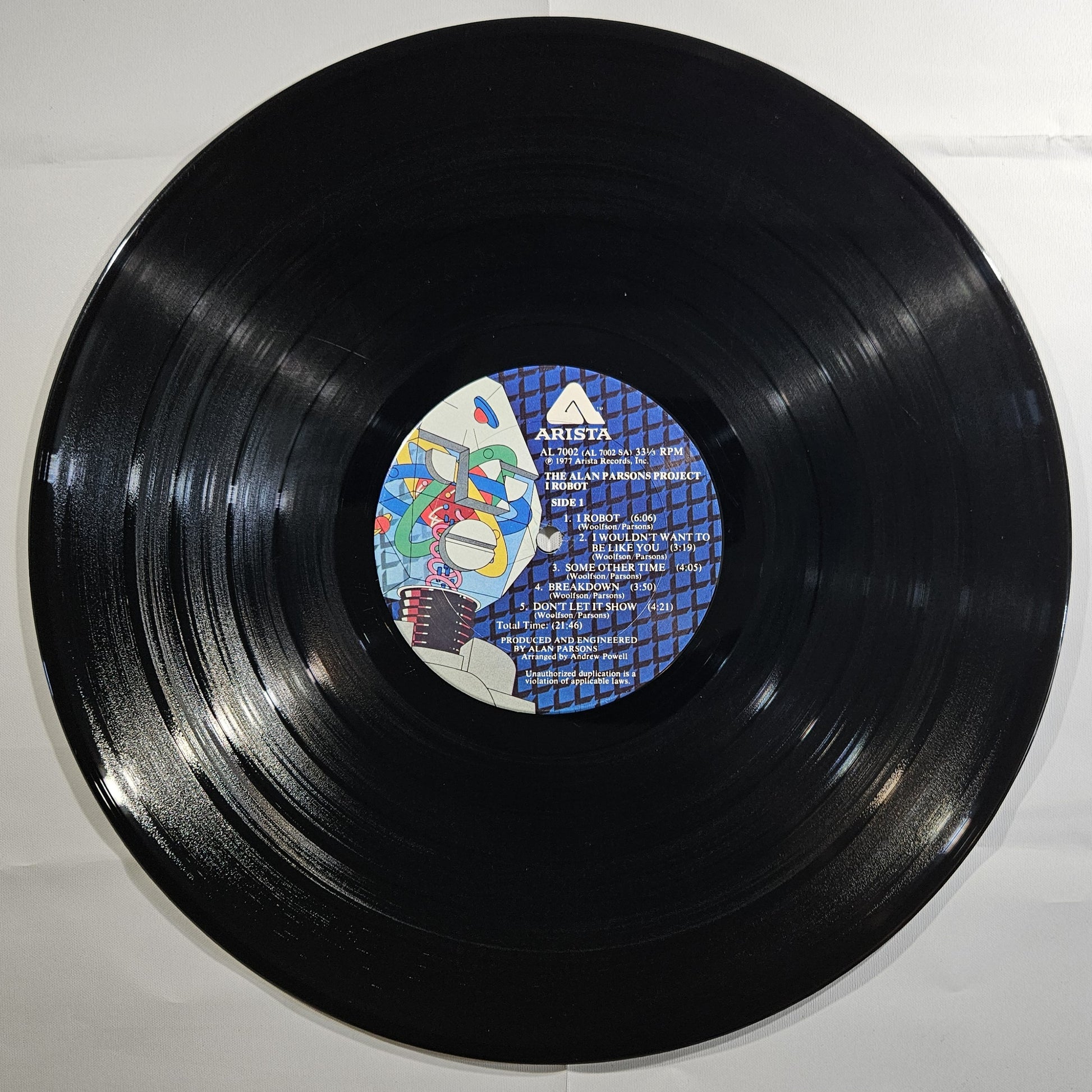 The Alan Parsons Project - I Robot [1977 Santa Maria Pressing] [Used Vinyl Record LP]
