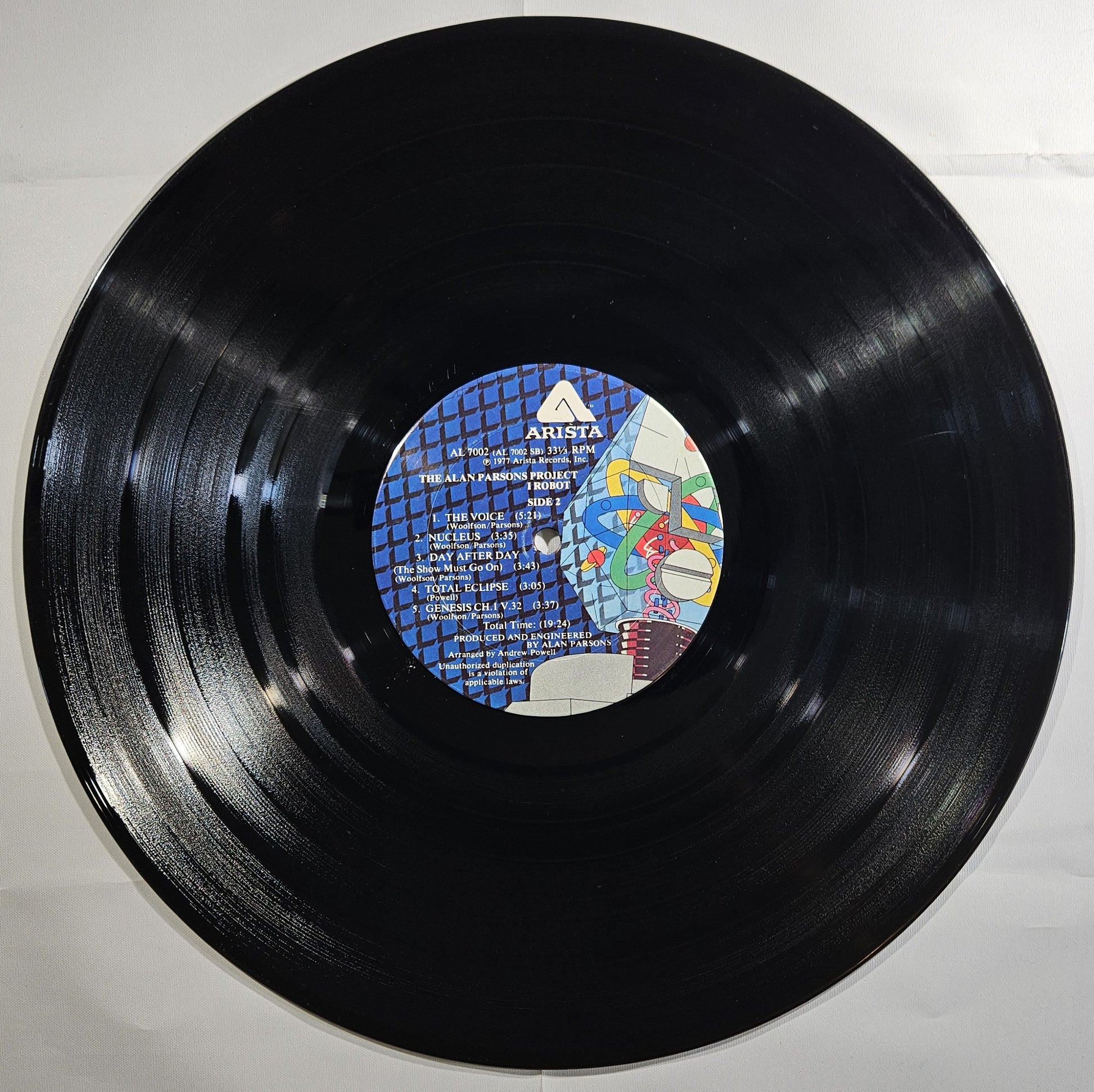 The Alan Parsons Project - I Robot [1977 Santa Maria Pressing] [Used Vinyl Record LP]