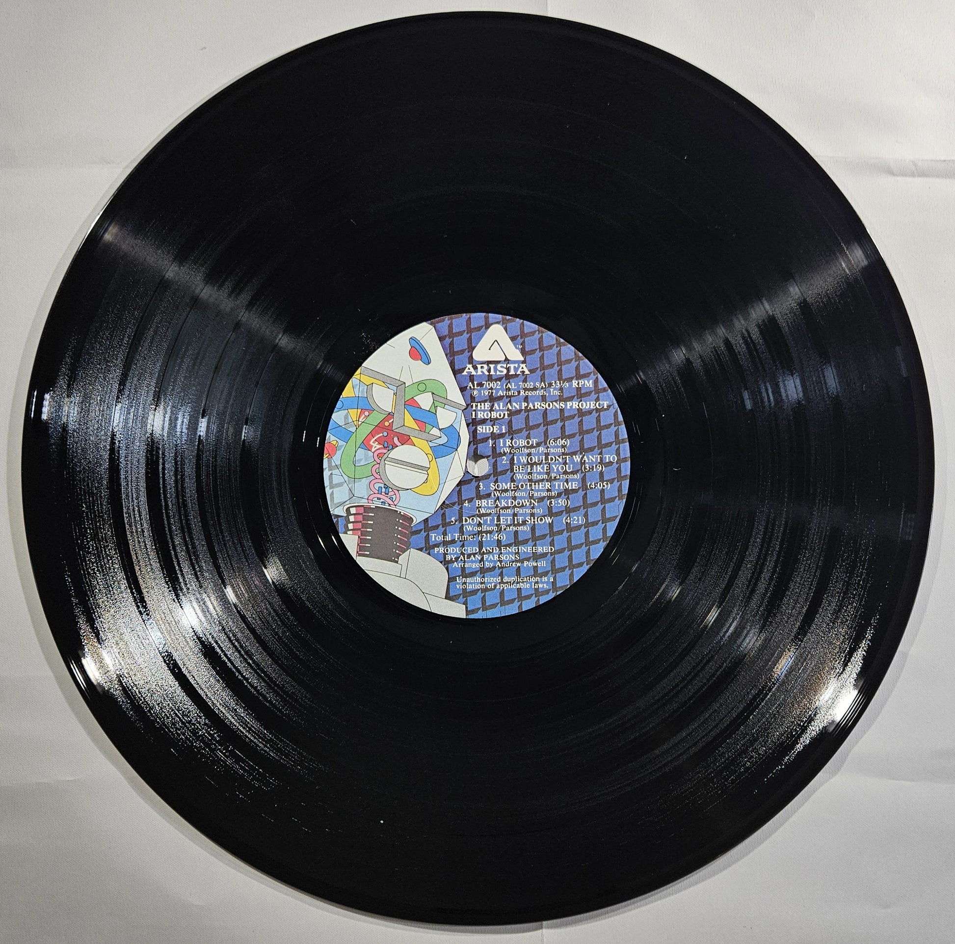 The Alan Parsons Project - I Robot [1977 Waddell] [Used Vinyl Record LP] [B]