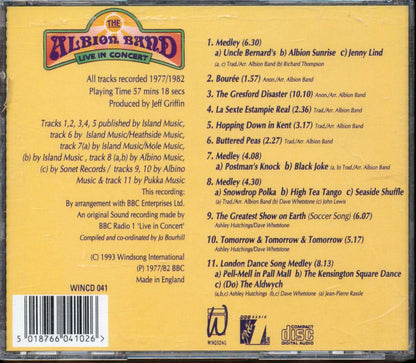 The Albion Band - Live in Concert [1993 New CD]