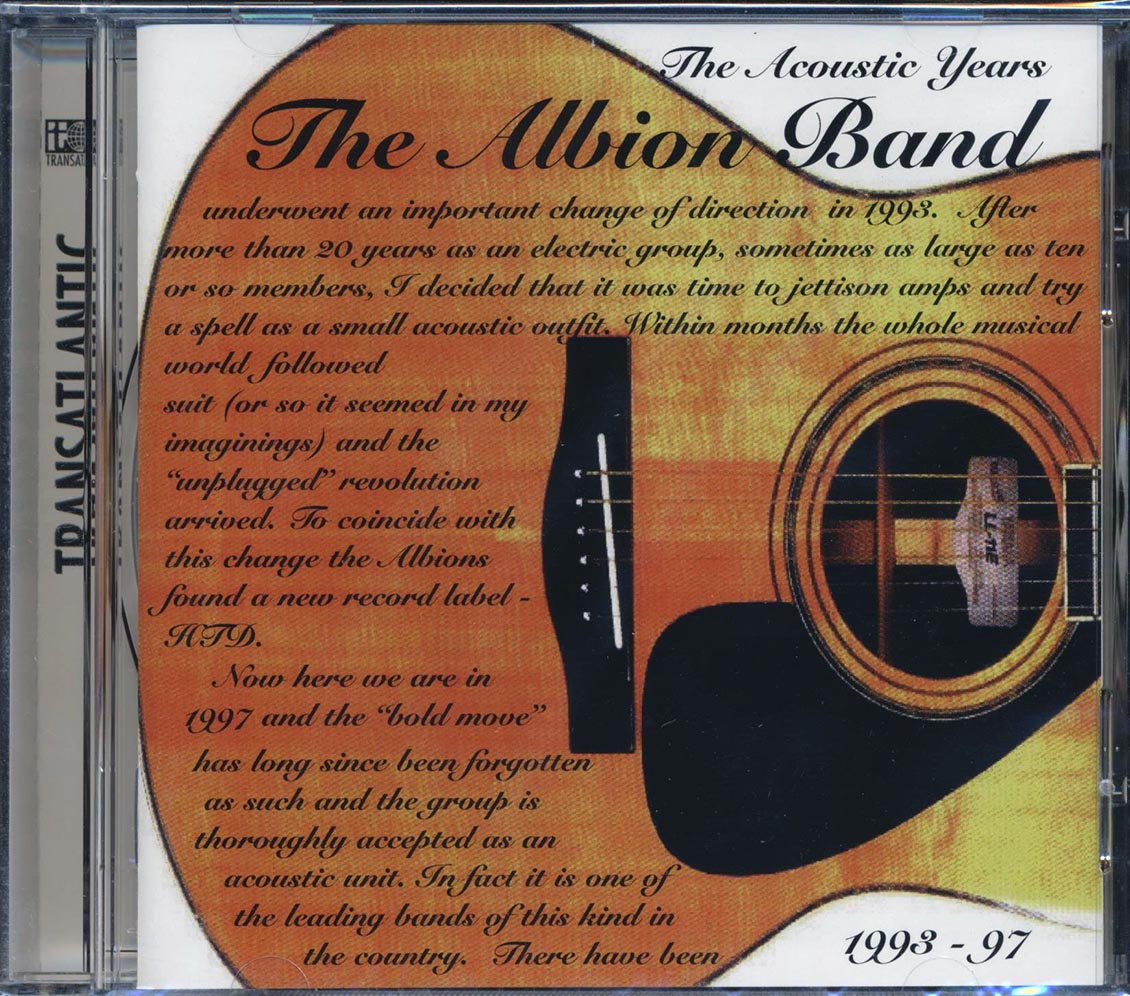 The Albion Band - The Acoustic Years 1993-97 [1999 Compilation] [New CD]