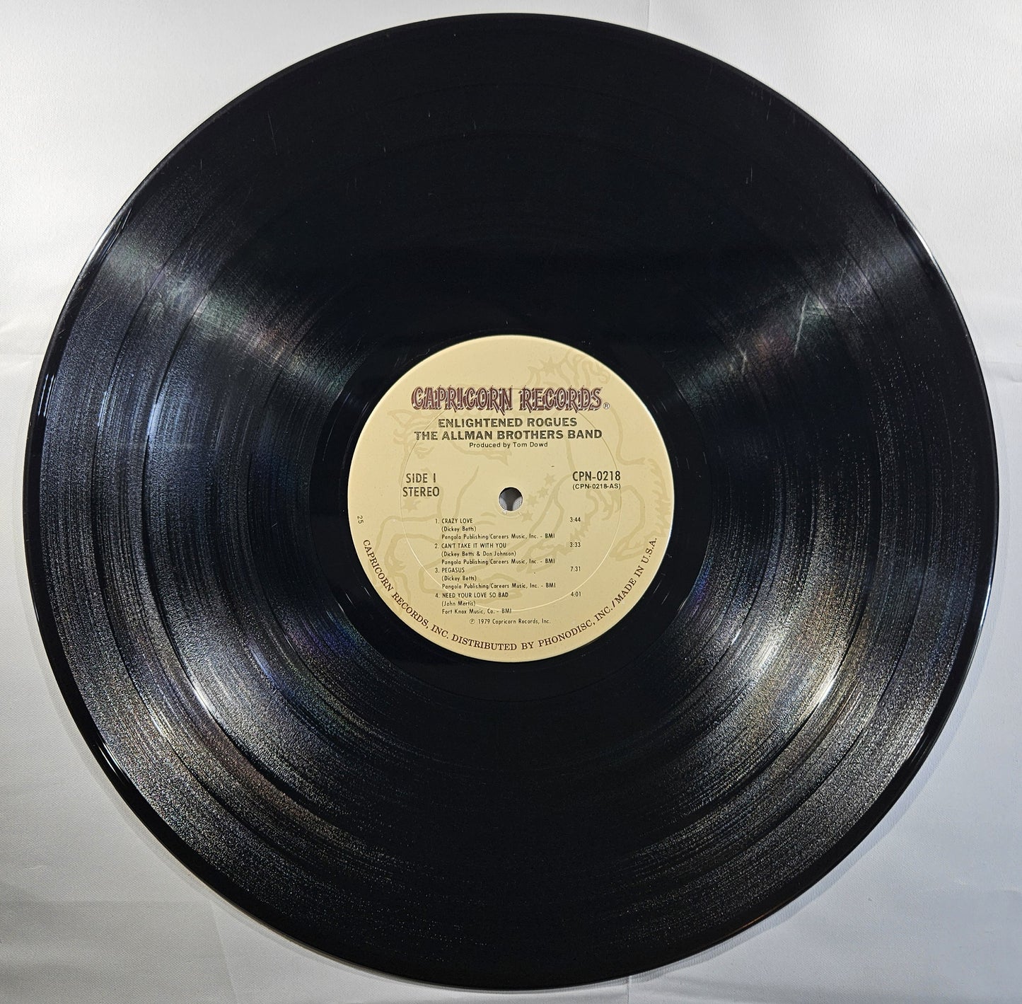 The Allman Brothers Band - Enlightened Rogues [1979 Used Vinyl Record LP]