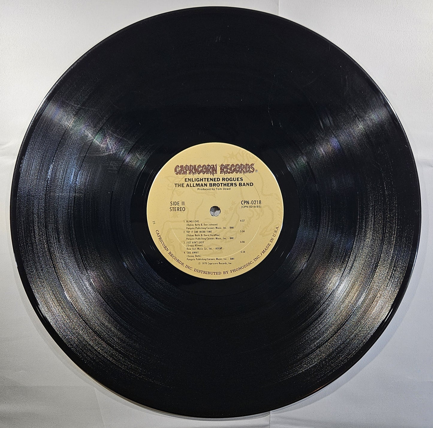 The Allman Brothers Band - Enlightened Rogues [1979 Used Vinyl Record LP]