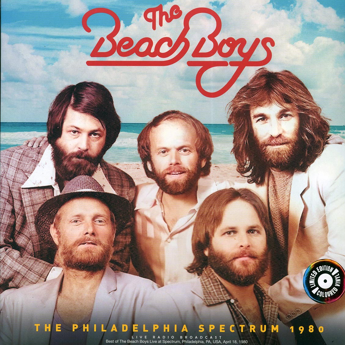 The Beach Boys - The Philadelphia Spectrum 1980 [2023 Unofficial Limited Color] [New Vinyl Record LP]