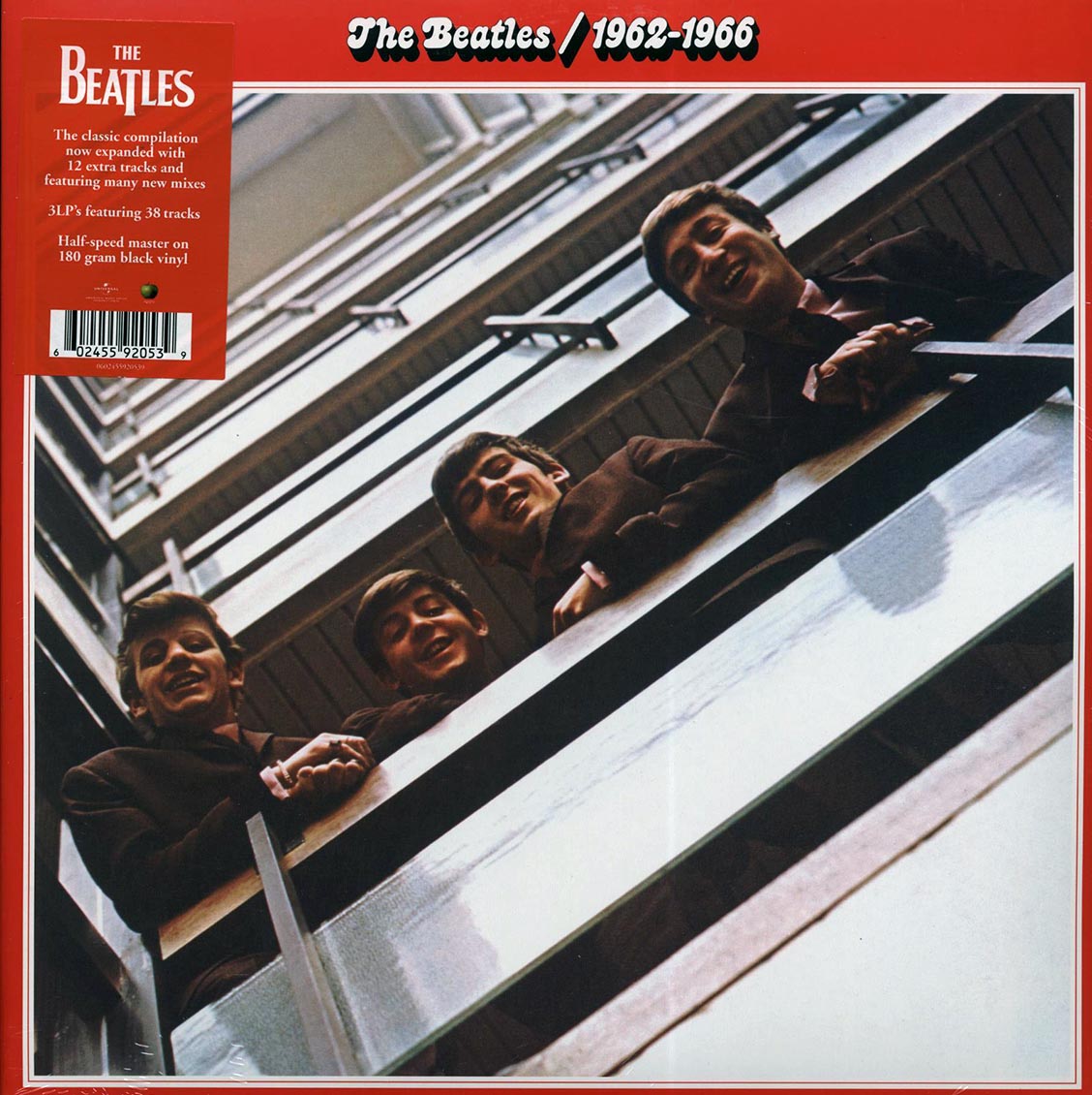 The Beatles - 1962-1966 (Red) [2023 Reissue Remastered Half-Speed Mastering 180G] [New Triple Vinyl Record]