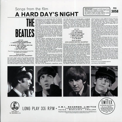 The Beatles - A Hard Day's Night [2012 Reissue Remastered 180G] [New Vinyl Record LP]