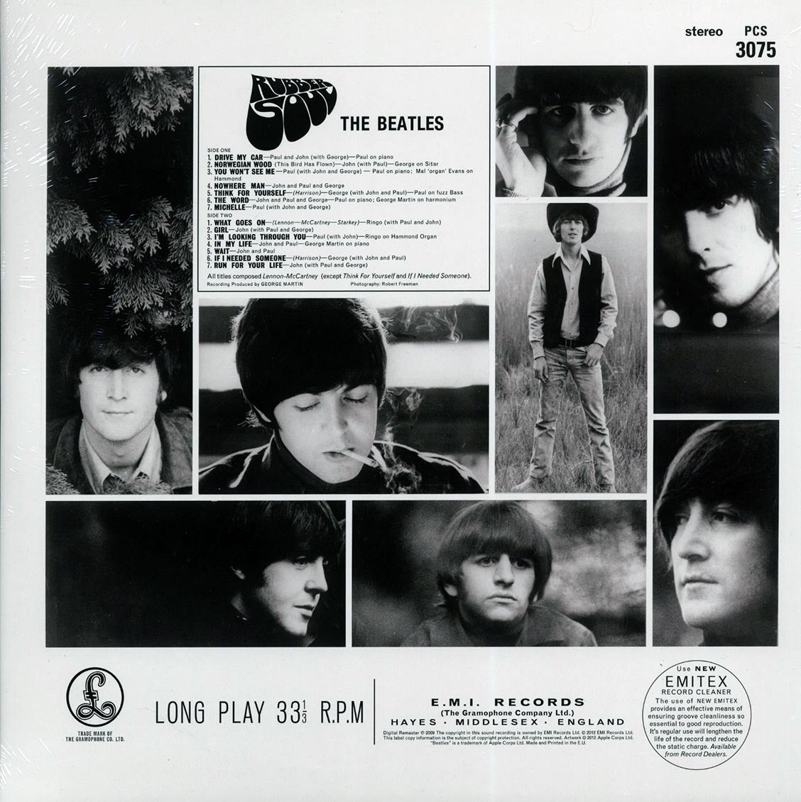 The Beatles - Rubber Soul [2012 Reissue Remastered 180G] [New Vinyl Record LP]