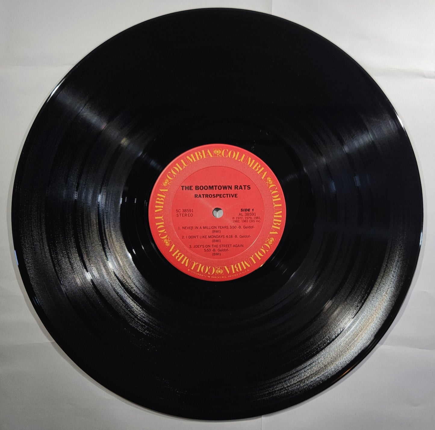 The Boomtown Rats - Ratrospective [1983 Compilation Pitman Pressing] [Used Vinyl Record LP]