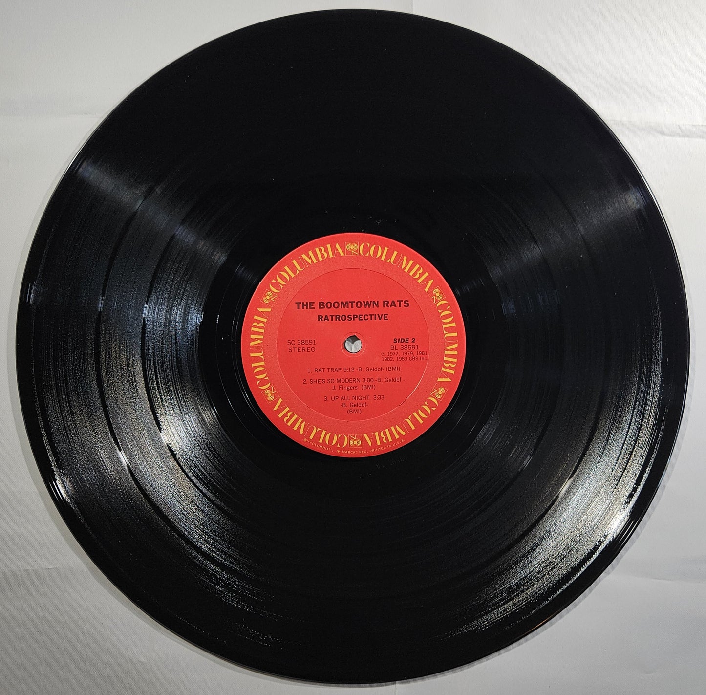 The Boomtown Rats - Ratrospective [1983 Compilation Pitman Pressing] [Used Vinyl Record LP]