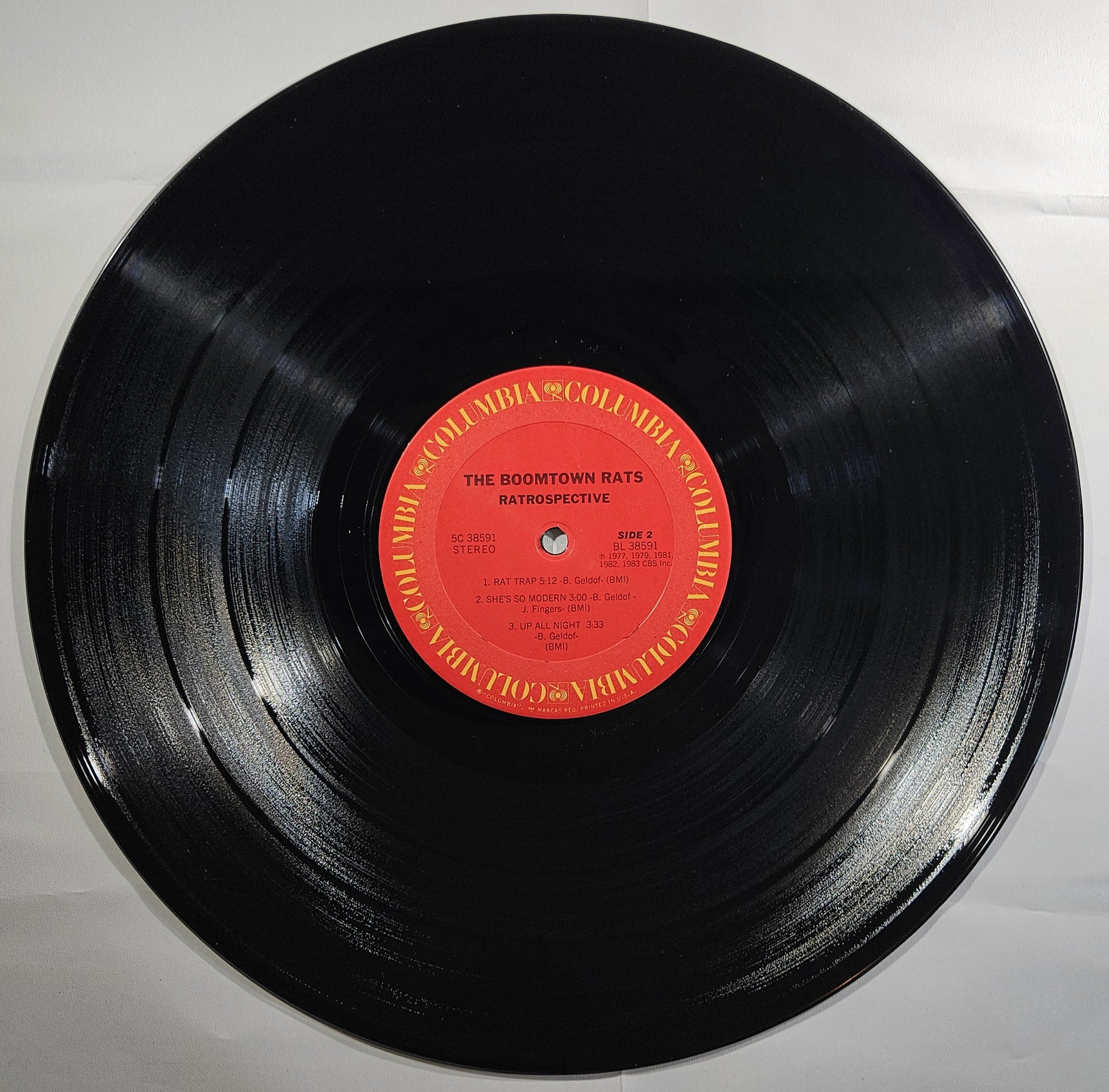 The Boomtown Rats - Ratrospective [1983 Compilation Pitman Pressing] [Used Vinyl Record LP]