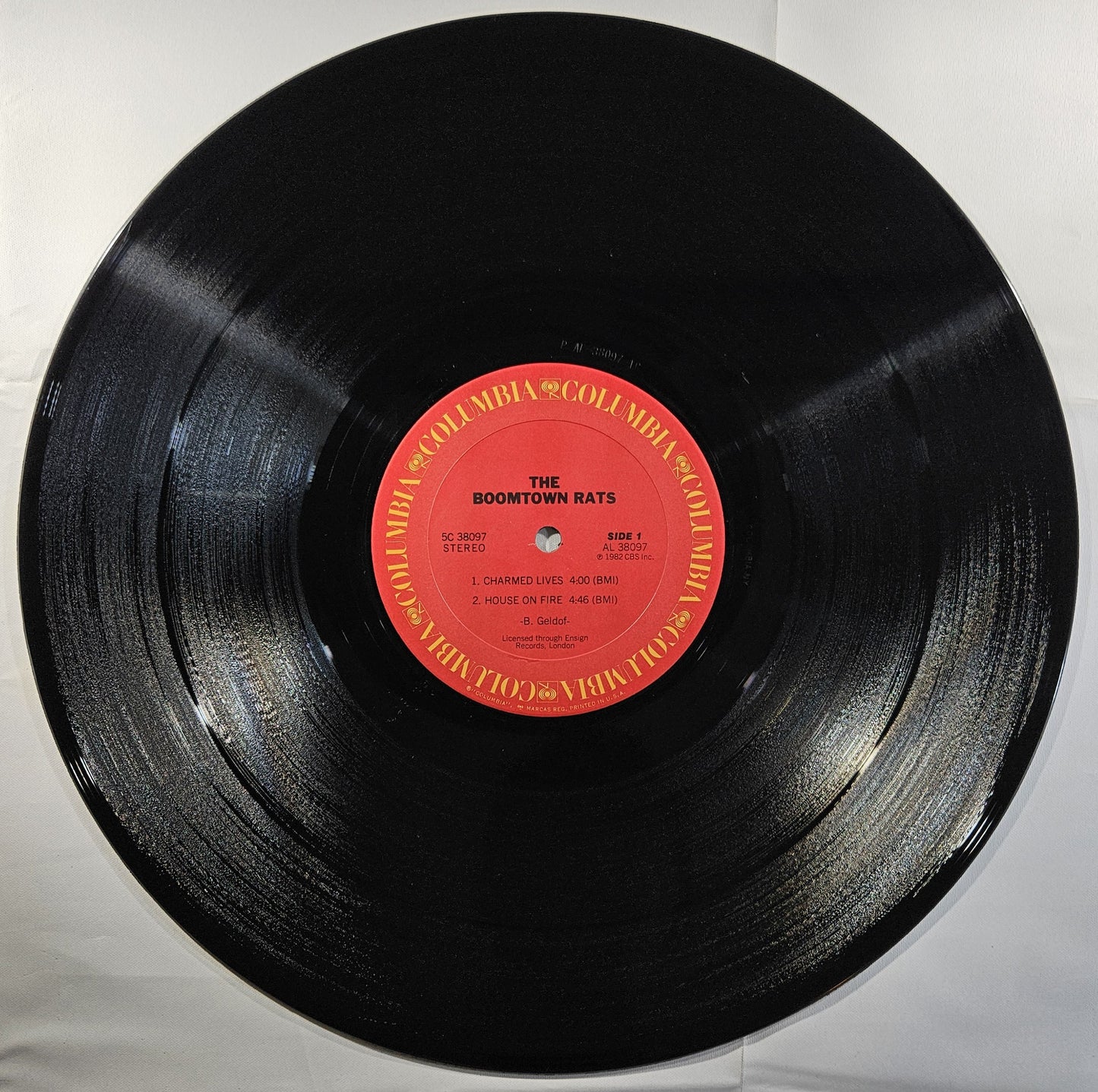 The Boomtown Rats - The Boomtown Rats [1982 Promo Terre Haute Pressing] [Used Vinyl Record EP]