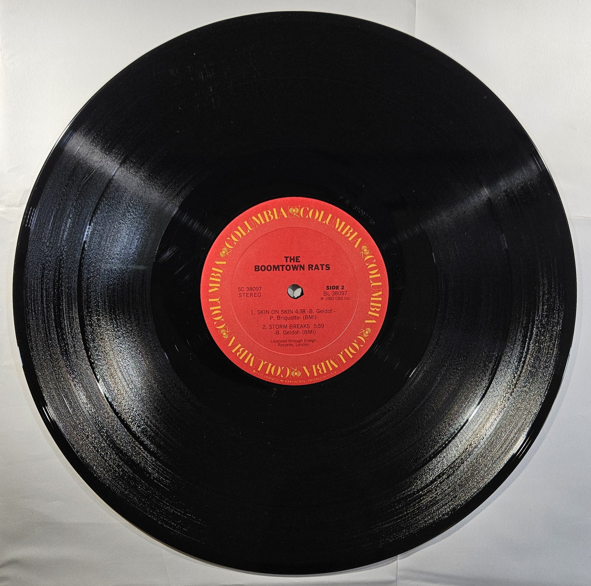 The Boomtown Rats - The Boomtown Rats [1982 Promo Terre Haute Pressing] [Used Vinyl Record EP]