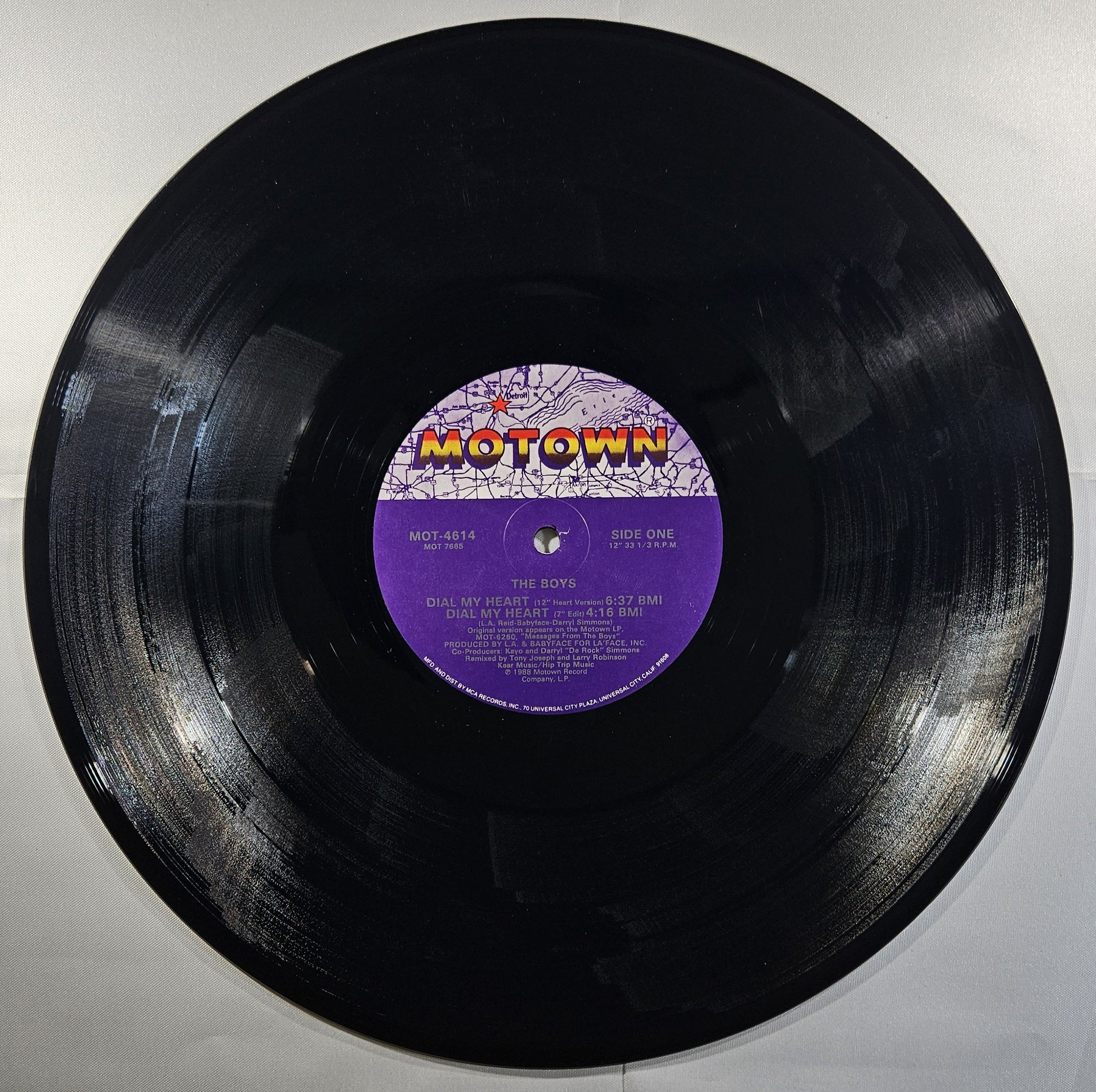 The Boys - Dial My Heart [1988 Used Vinyl Record 12" Single]