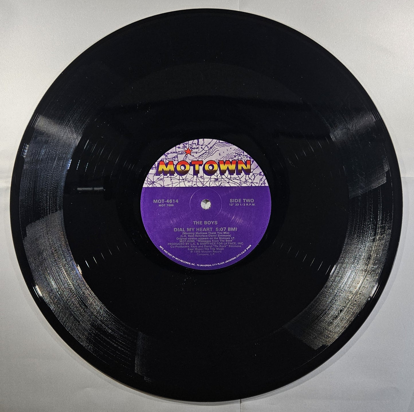 The Boys - Dial My Heart [1988 Used Vinyl Record 12" Single]