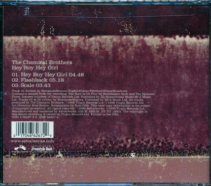 The Chemical Brothers - Hey Boy Hey Girl [1999 New CD Single]