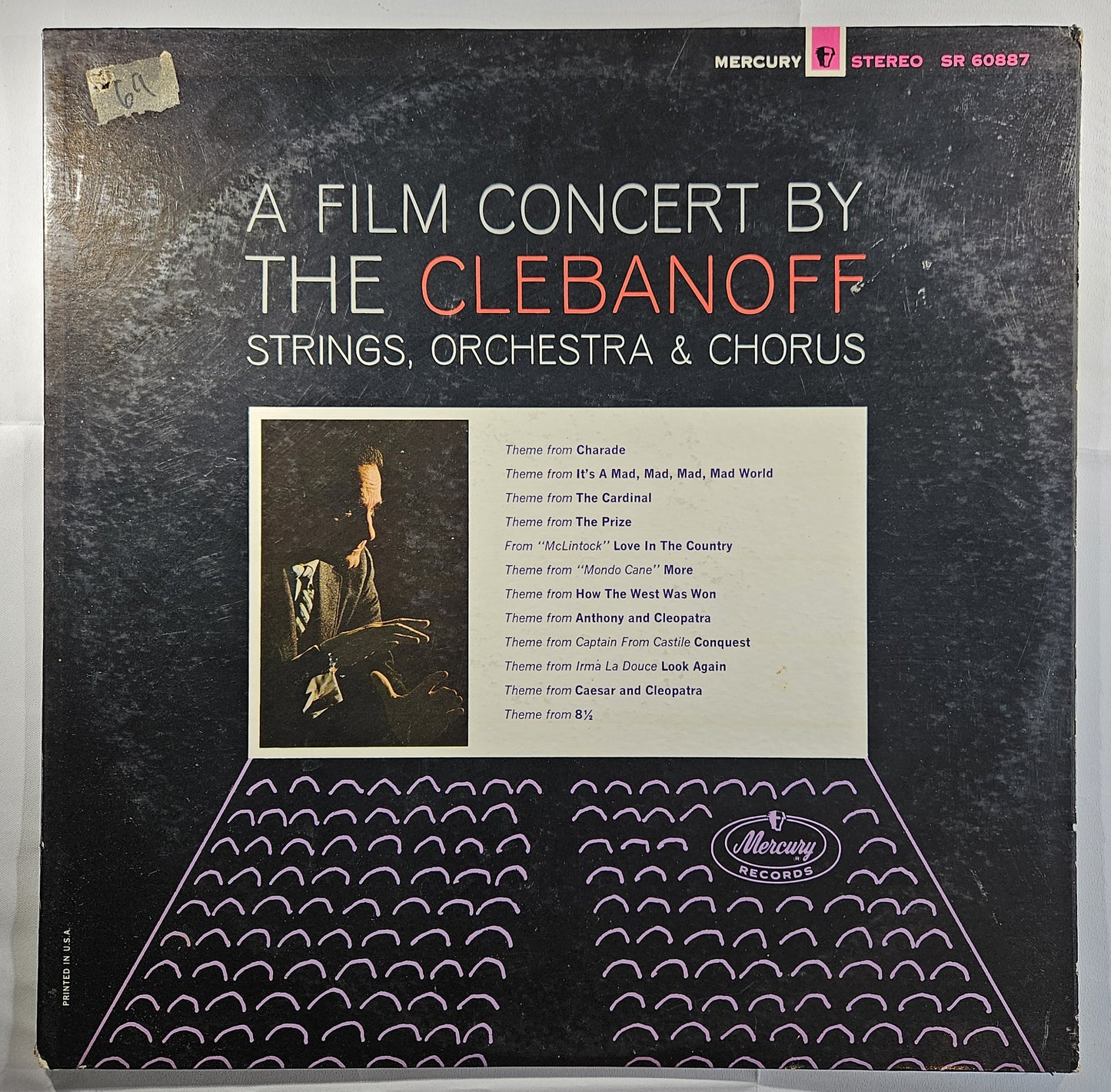 A Film Concert by The Clebanoff Strings, Orchestra & Chorus [1964 Used Vinyl Record LP]