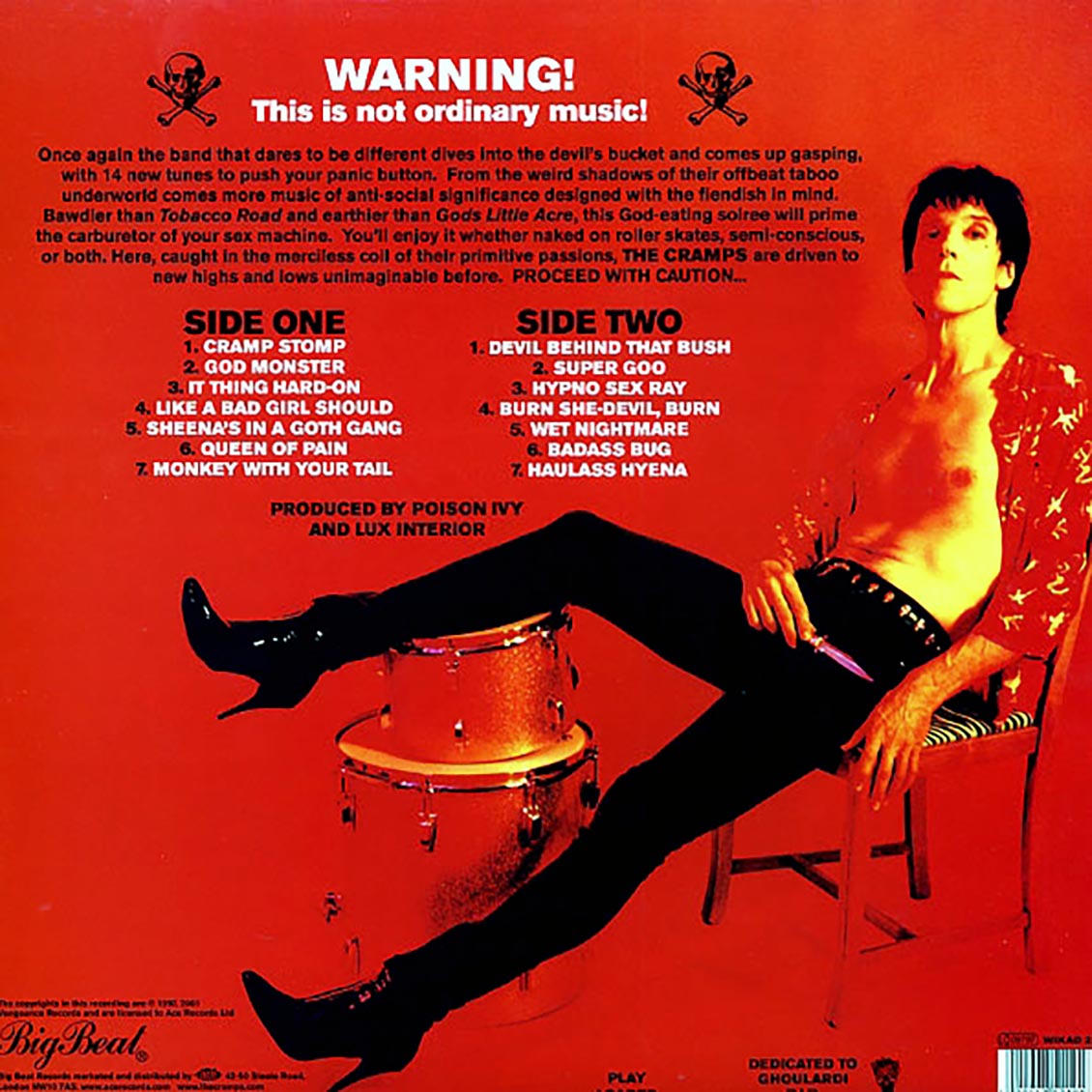 The Cramps - Big Beat From Badsville [2013 Reissue 180G] [New Vinyl Record LP]